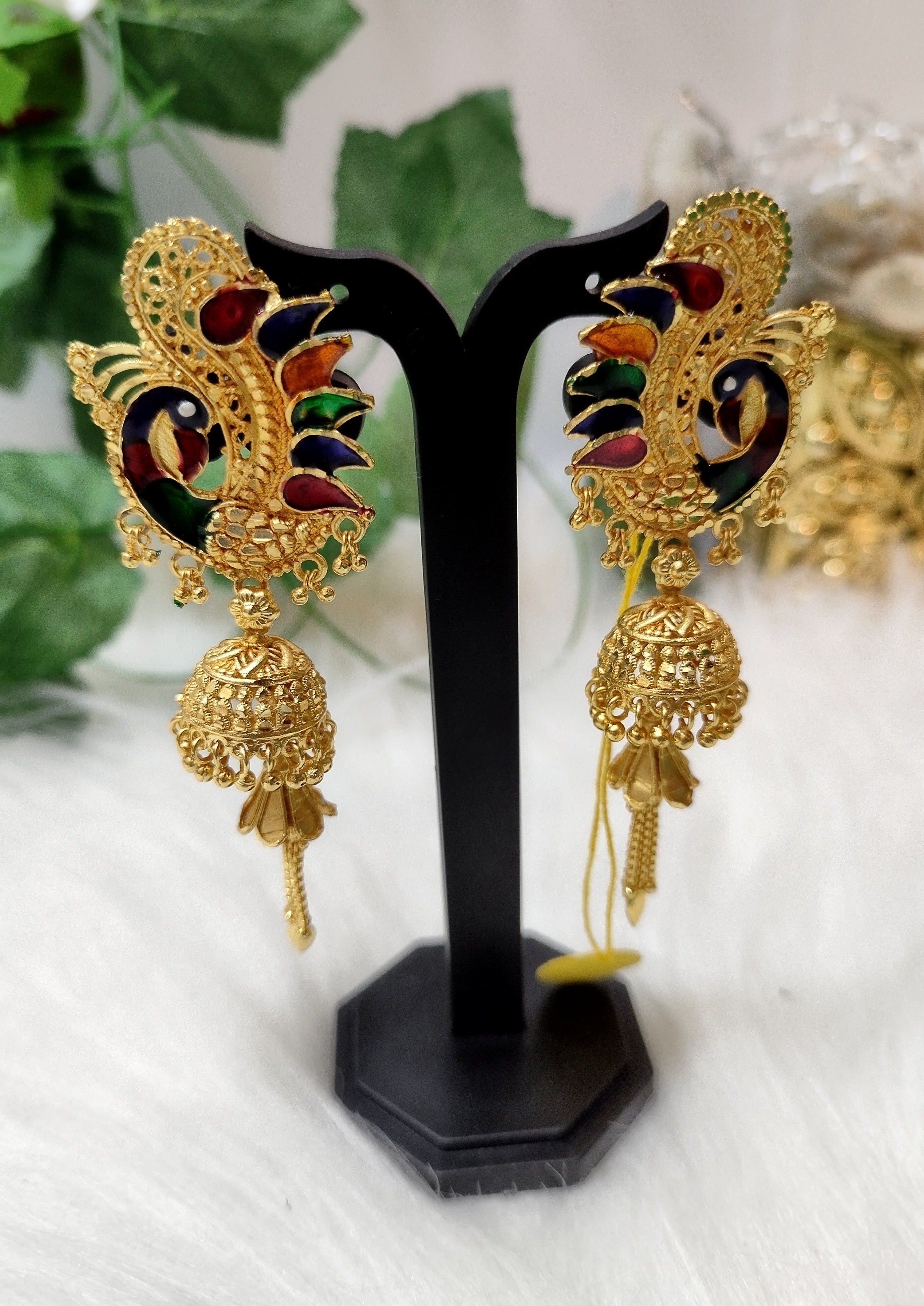 Jhumka Senco Gold Earrings Senco Gold New Model Kan Ka Jhumka