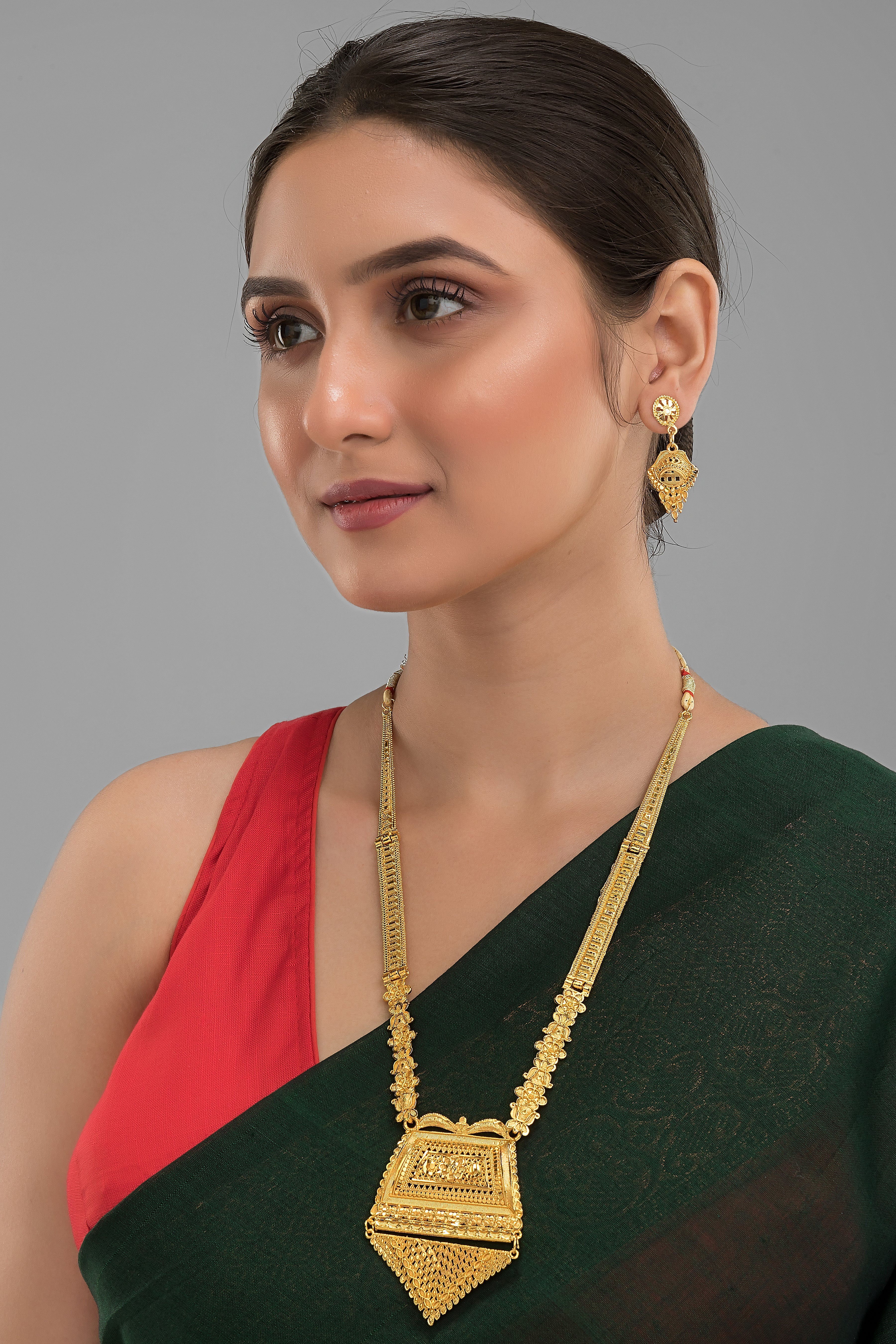 Mangalmai Gold Plated Sita Haar [ Long Chain]