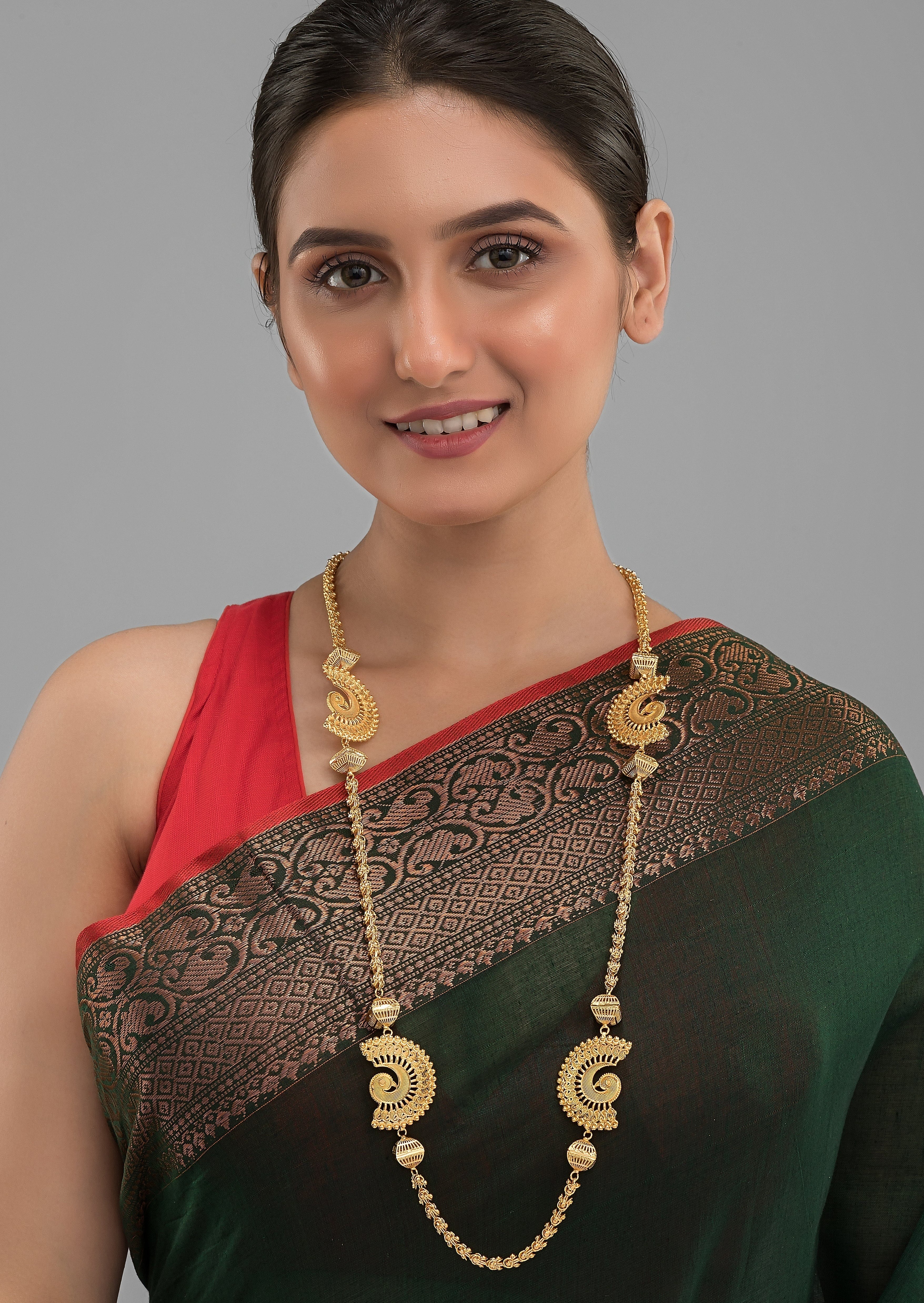 Lalita - Desire of Love Gold Plated Long Chain