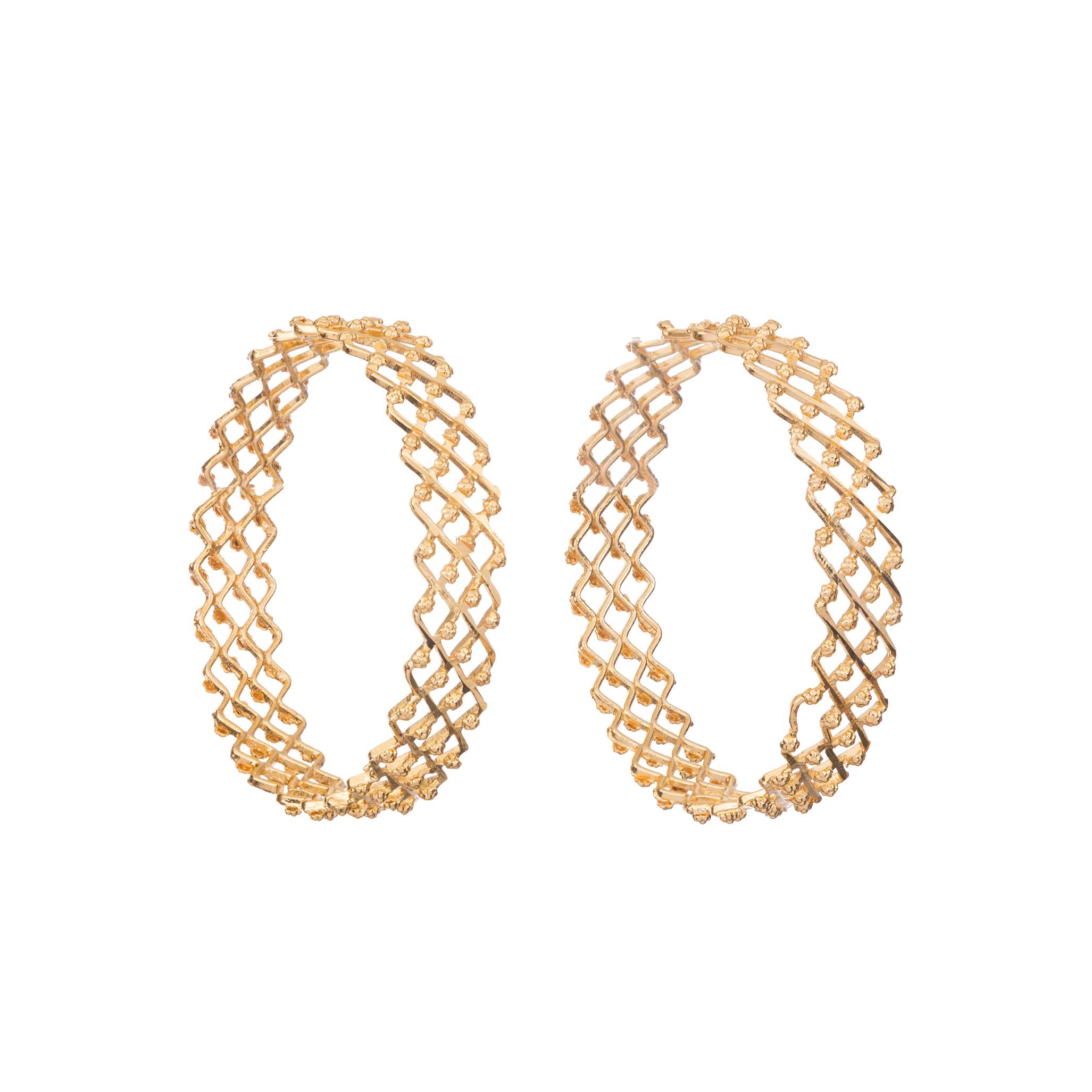 Silva Gold Plated Bangles