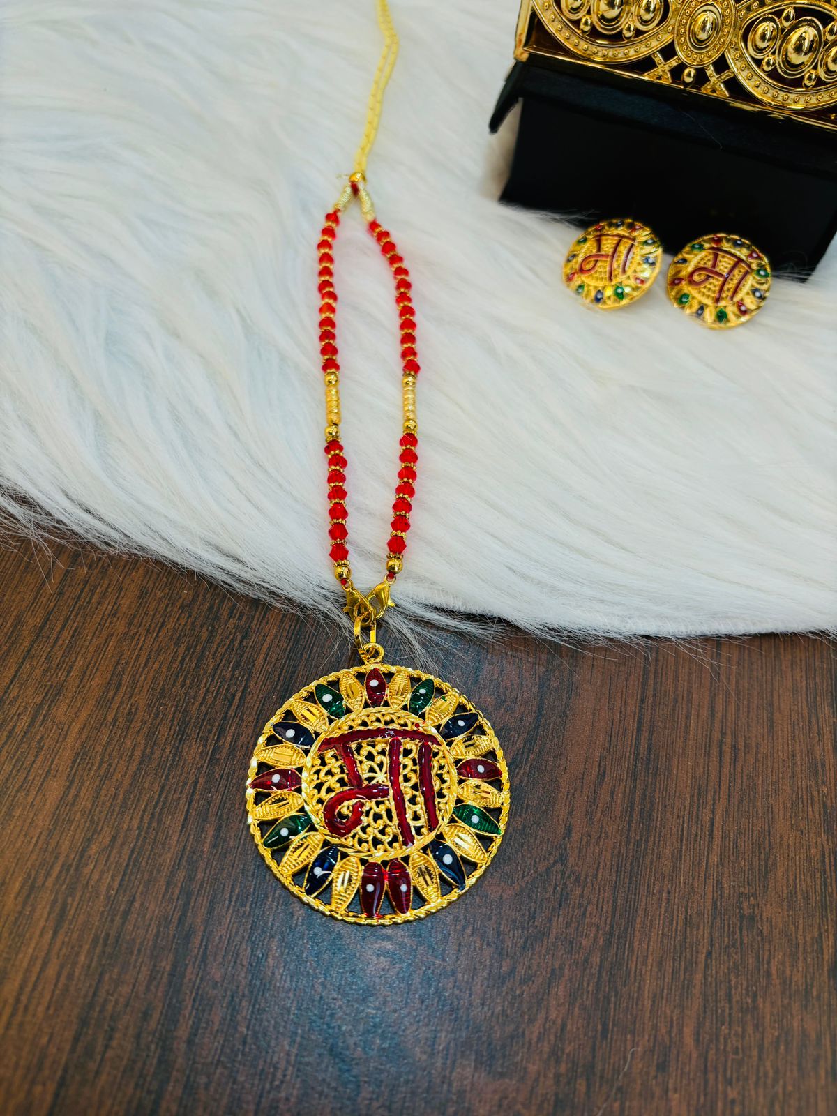 Maa (Gold Plated Necklace Set)