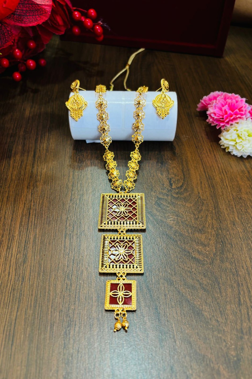 All Time Favorite -Gold Plated Necklace Set