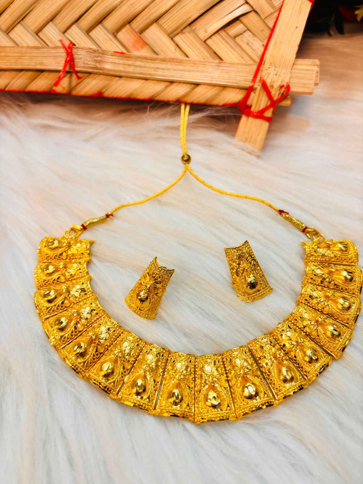 Golden Treasure- Gold Plated Necklace Set