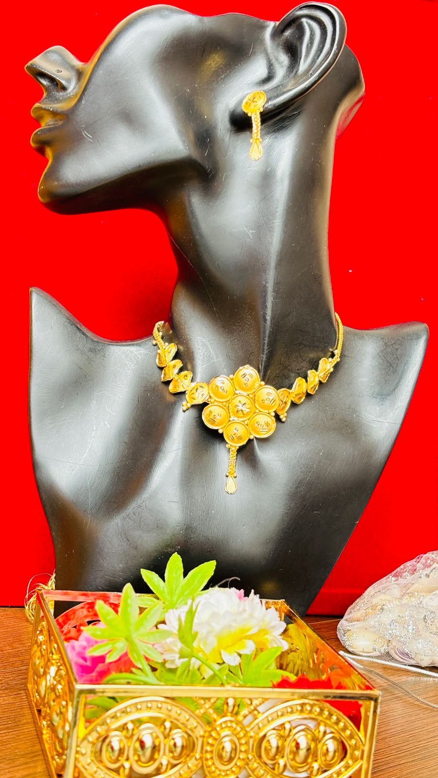 Golden Star- Gold Plated Jewellery Set