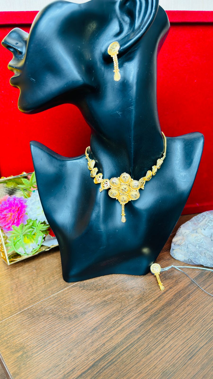 Golden Star- Gold Plated Jewellery Set