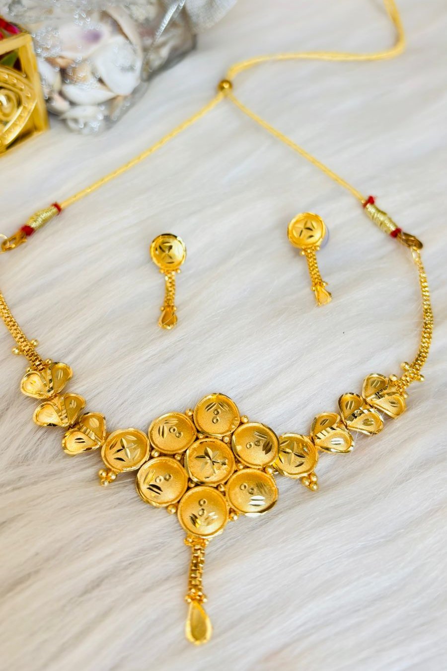 Golden Star- Gold Plated Jewellery Set