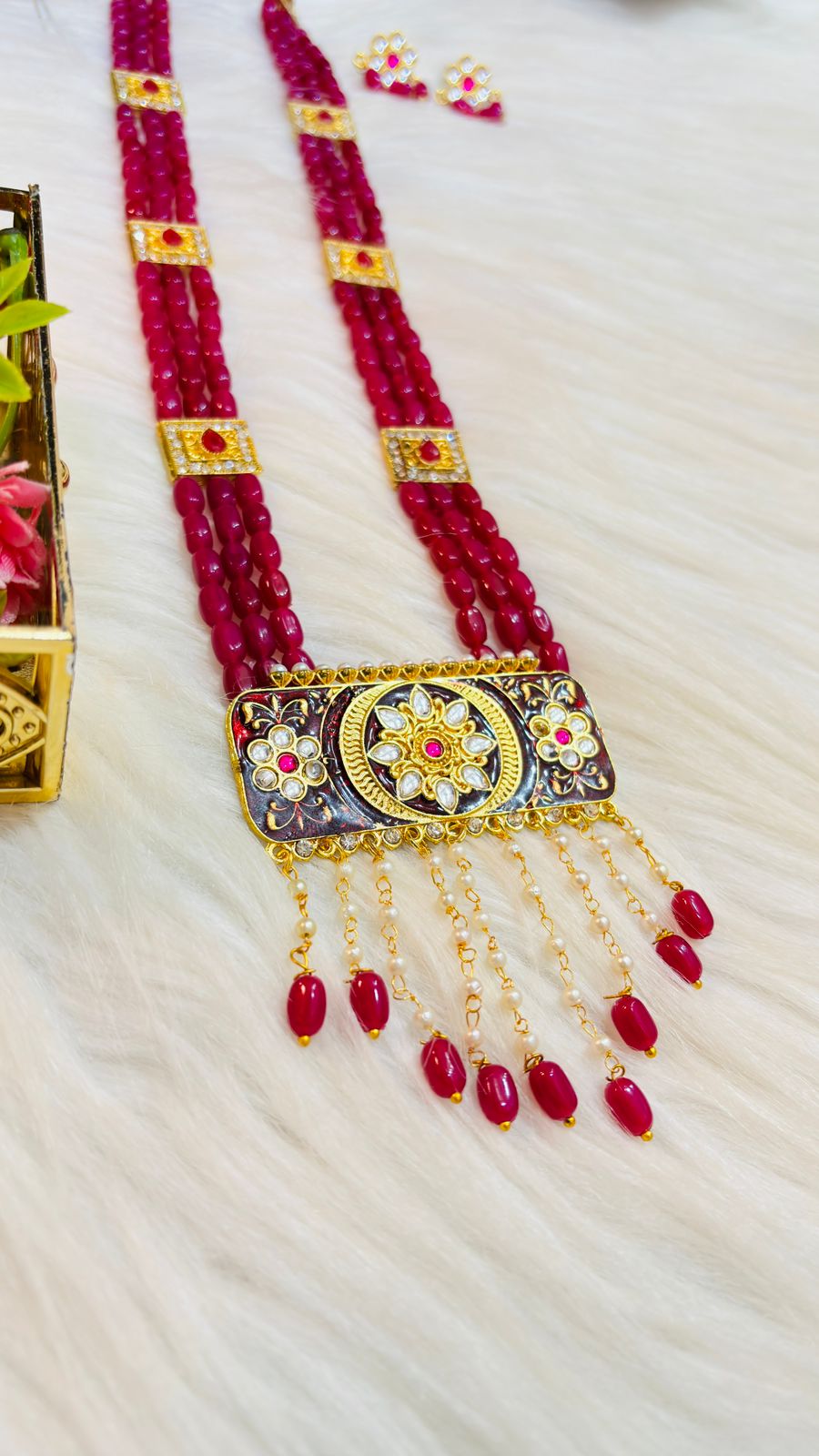 Heart-Throb (Kundan Necklace Set)