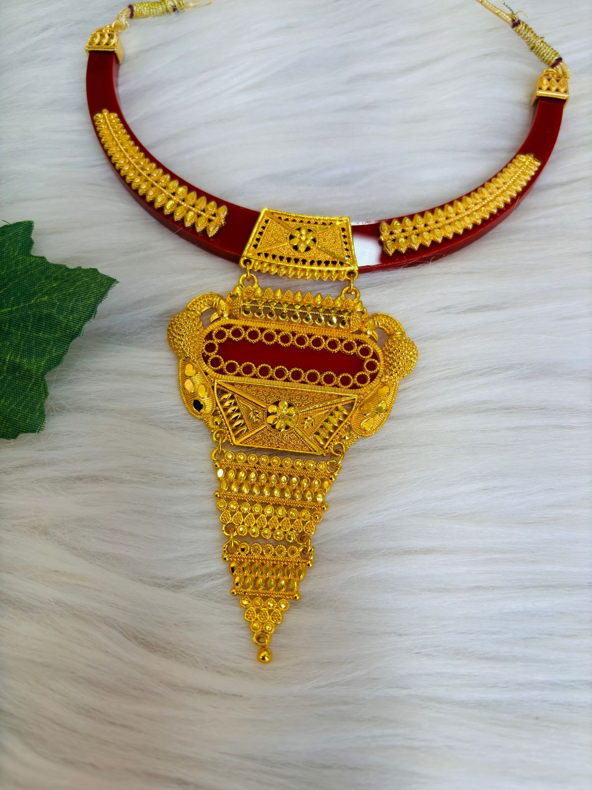 Navya- Gold Plated Necklace Set