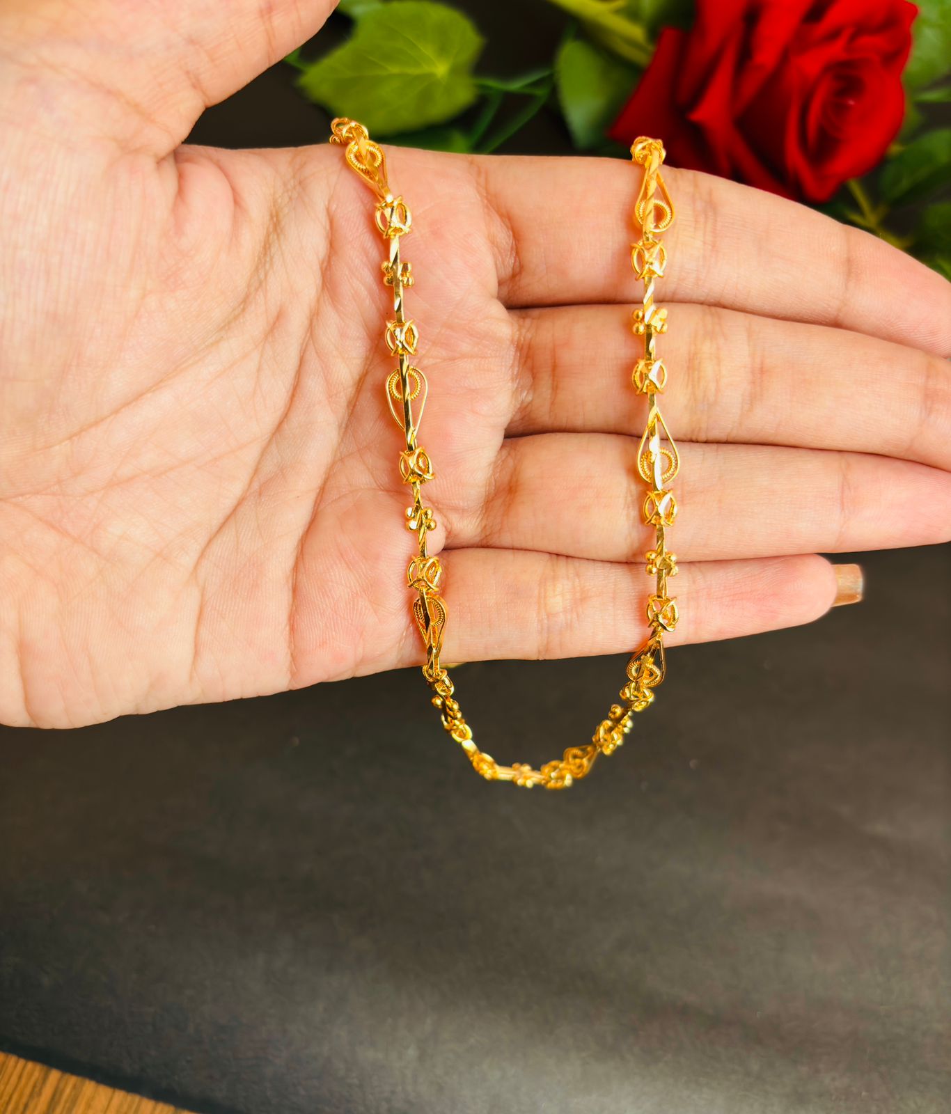 Golden Beauty - Long Single Chain