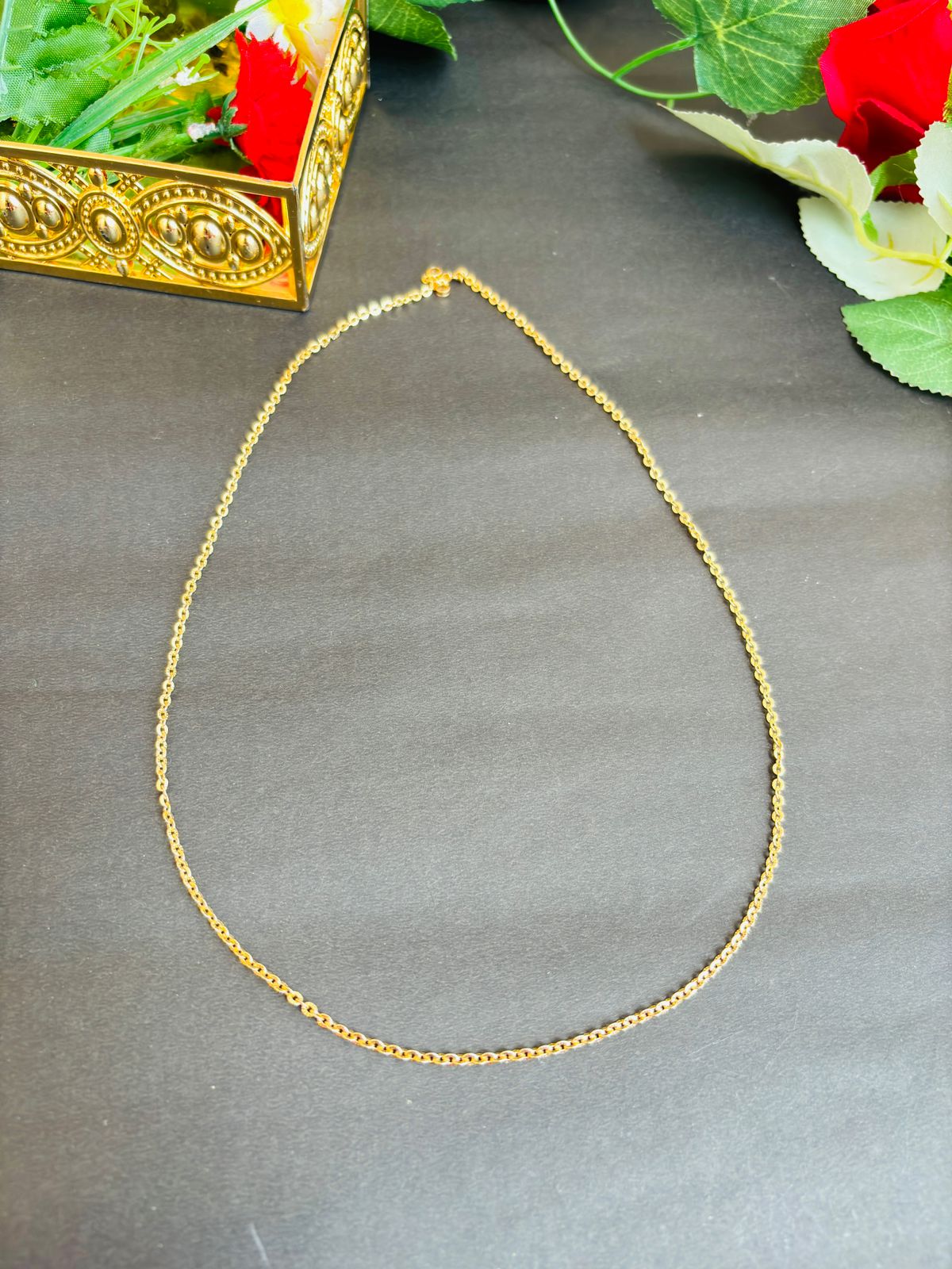 Kusumkomol Gold Plated Long Chain