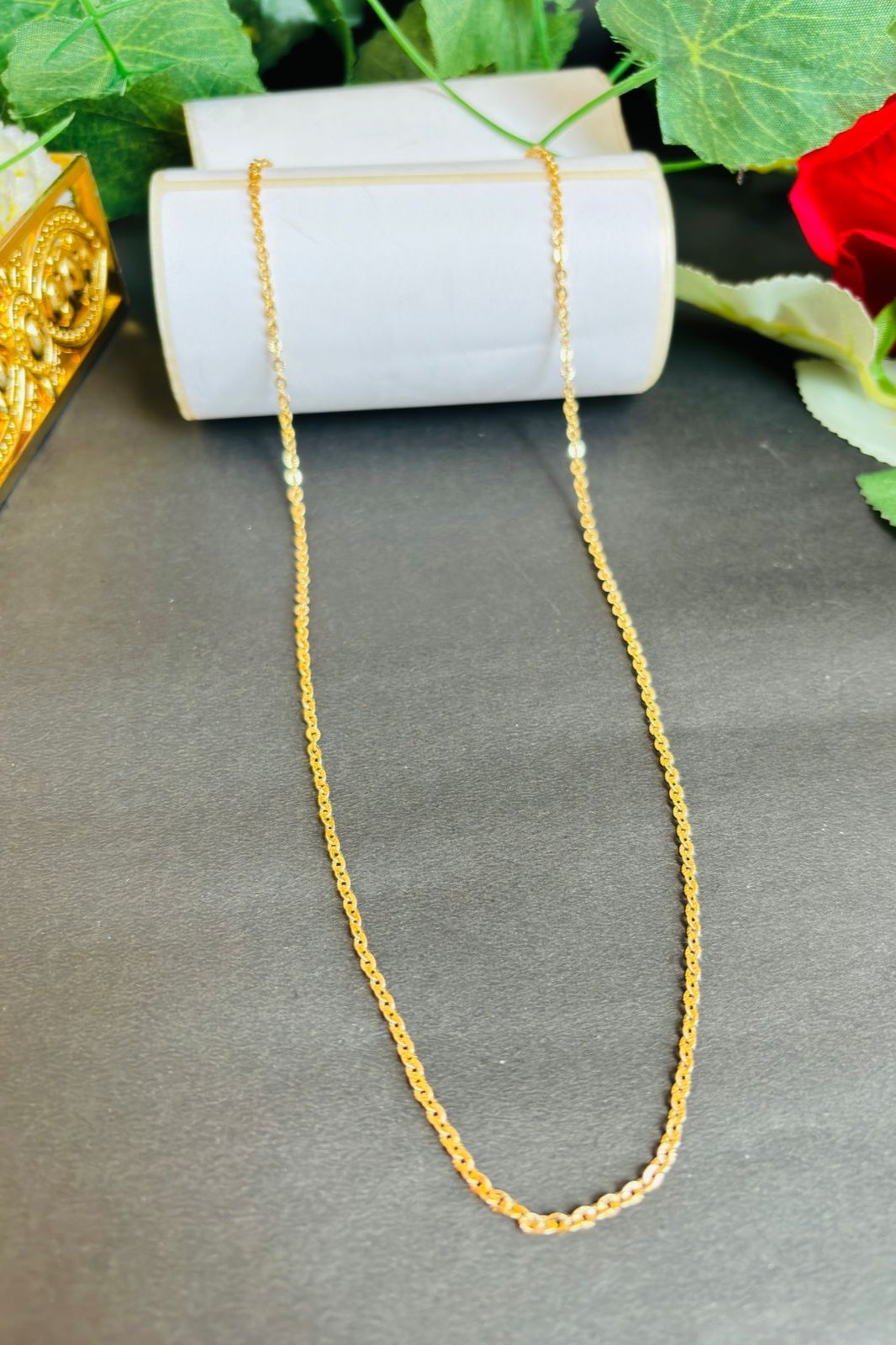 Kusumkomol Gold Plated Long Chain