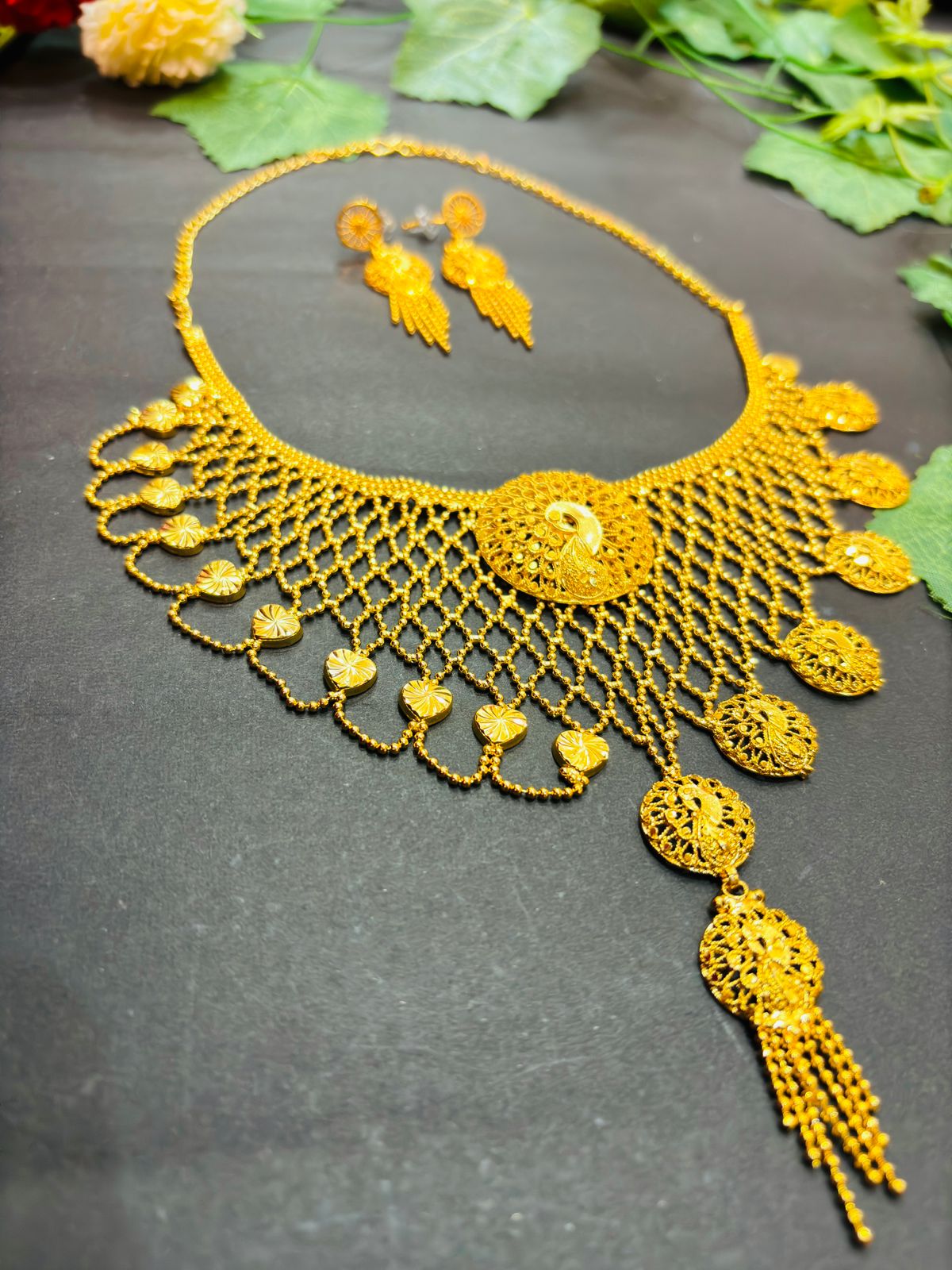 Rupamadhuri Gold Plated Necklace Set