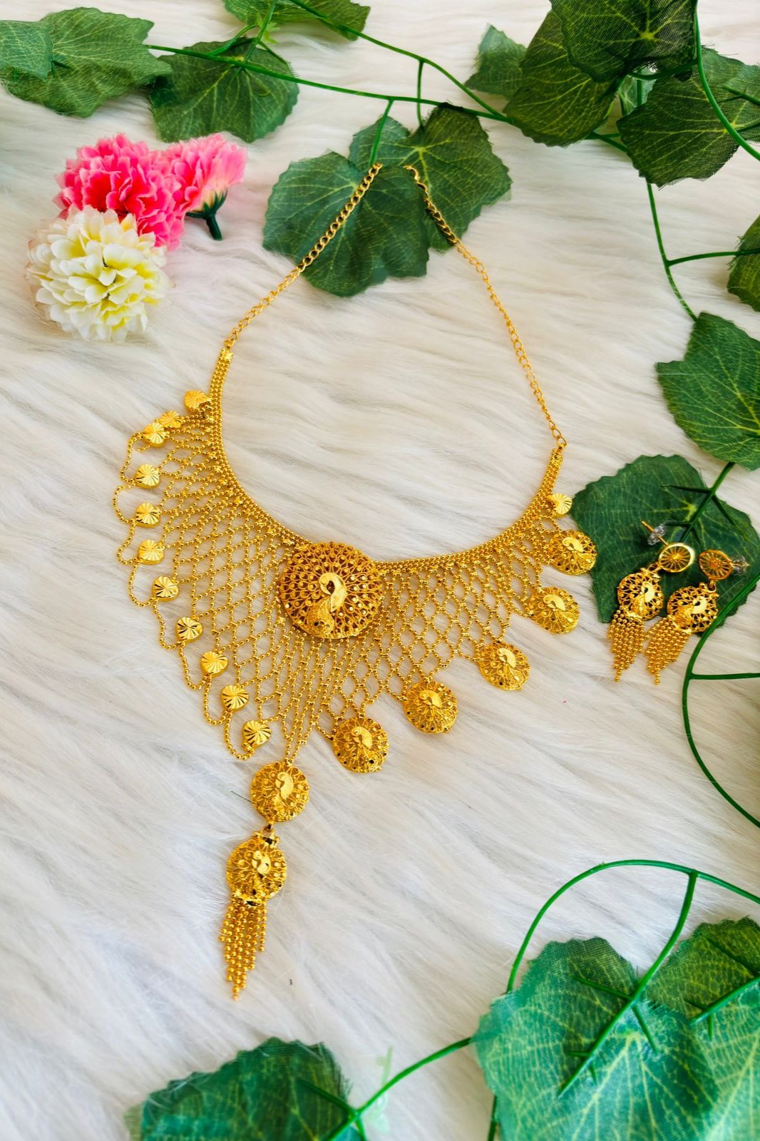 Rupamadhuri Gold Plated Necklace Set