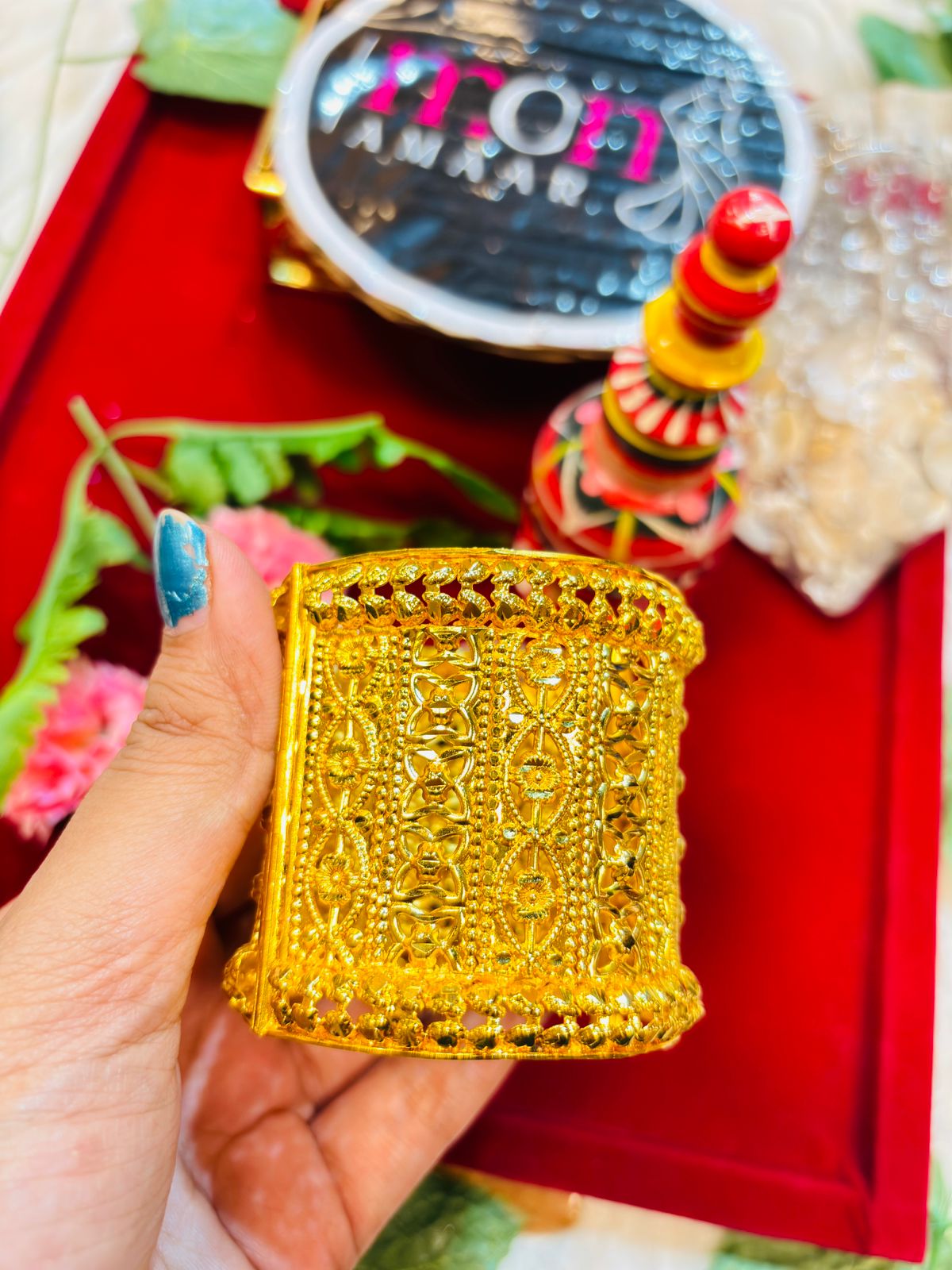 Svaha Bridal Gold Plated Chur