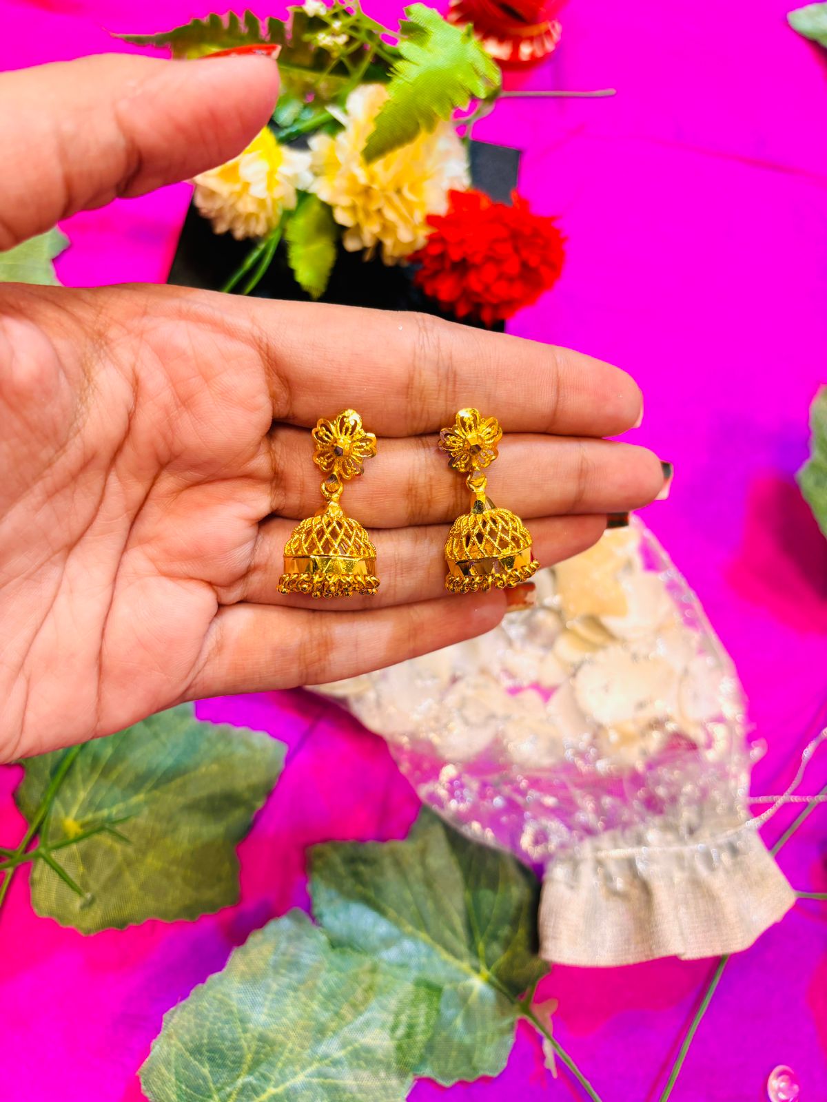 Mehul- Gold Plated Earrings