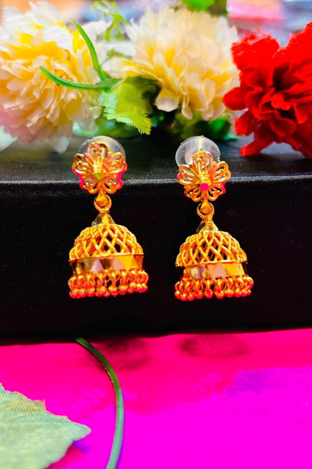 Mehul- Gold Plated Earrings