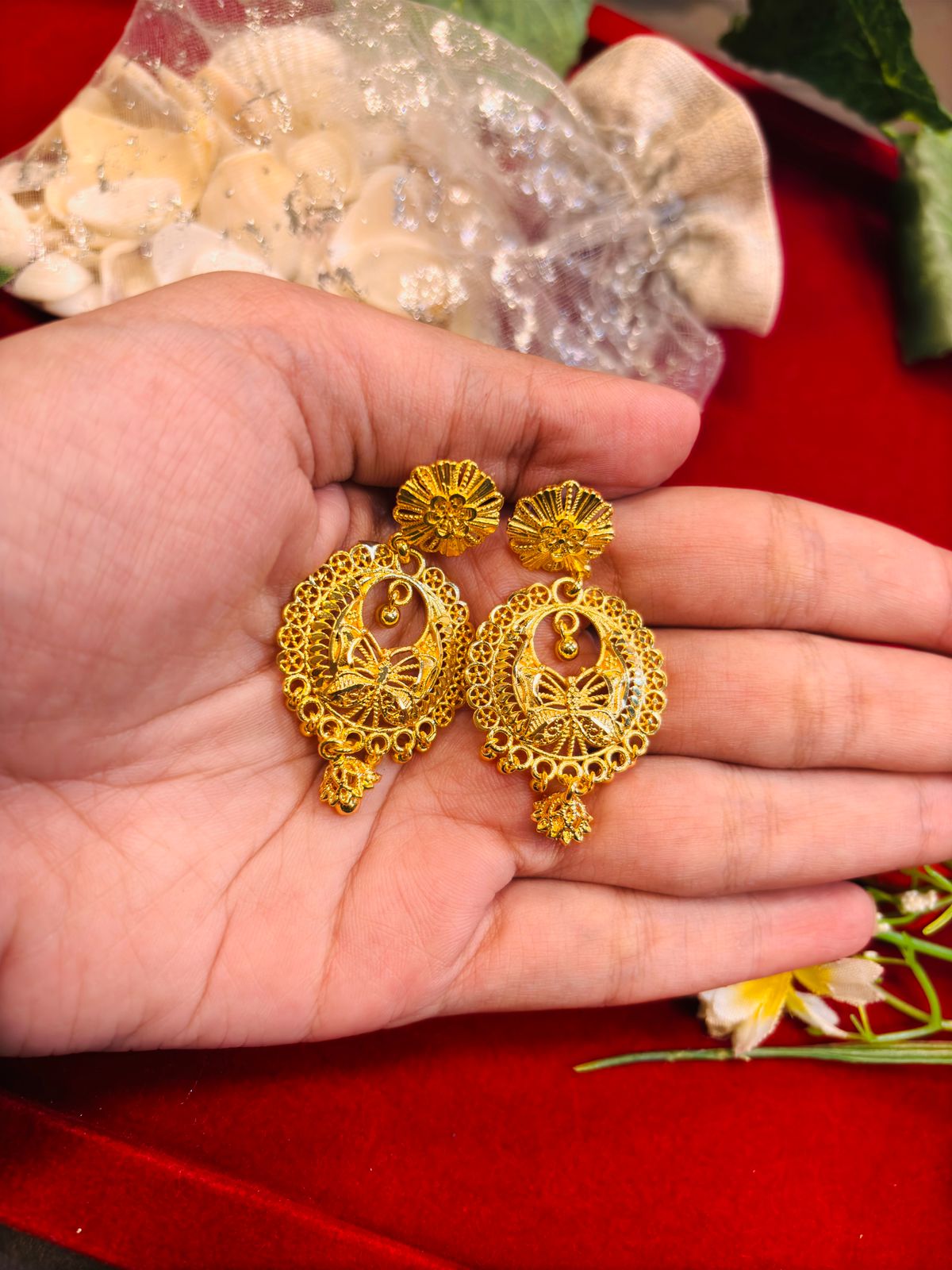 Golden Wonder- Kaan Bala Earrings(New Edition)