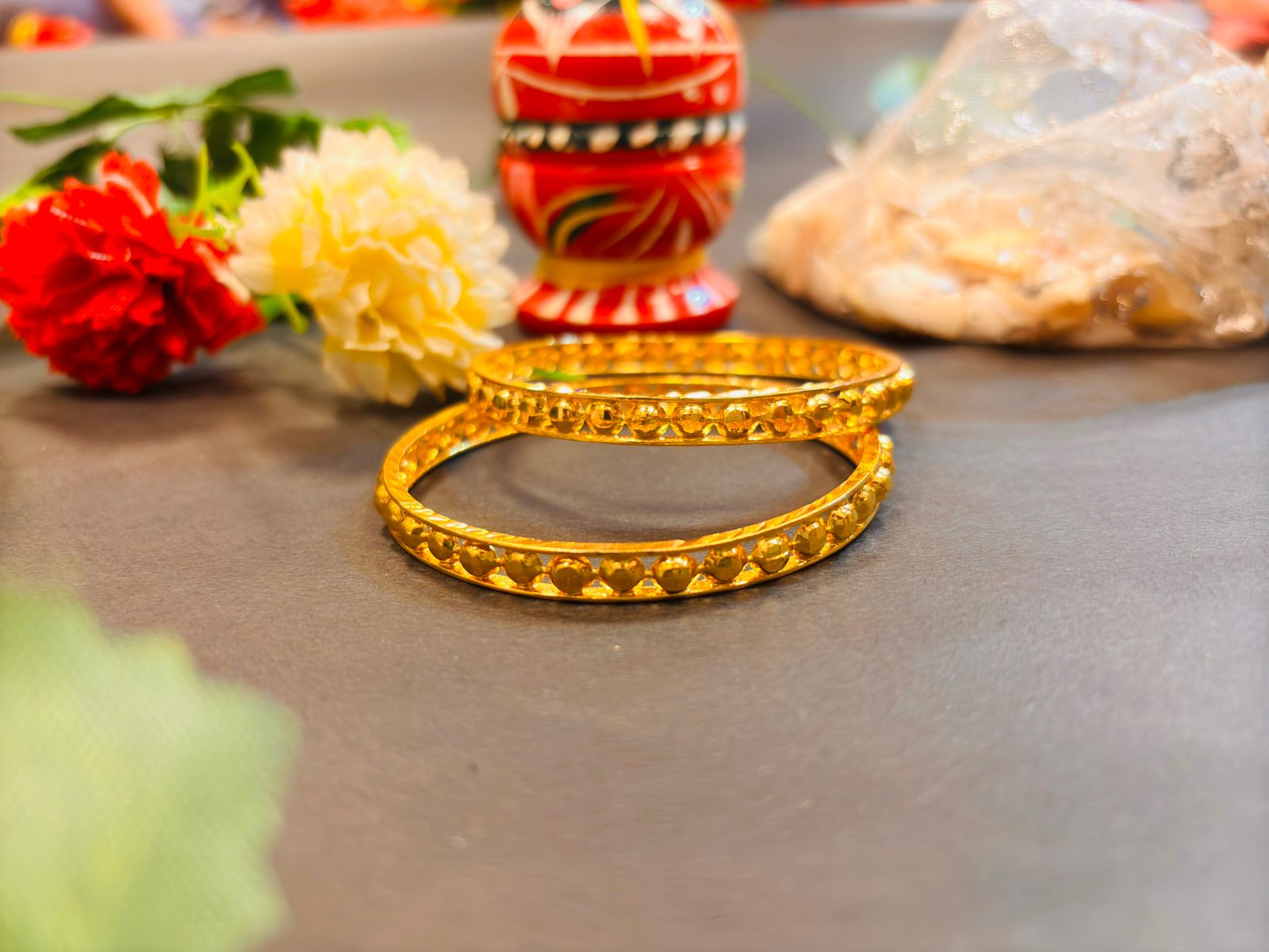 Bengali Emotion -Gold Plated  Motor Churi(Bangle)