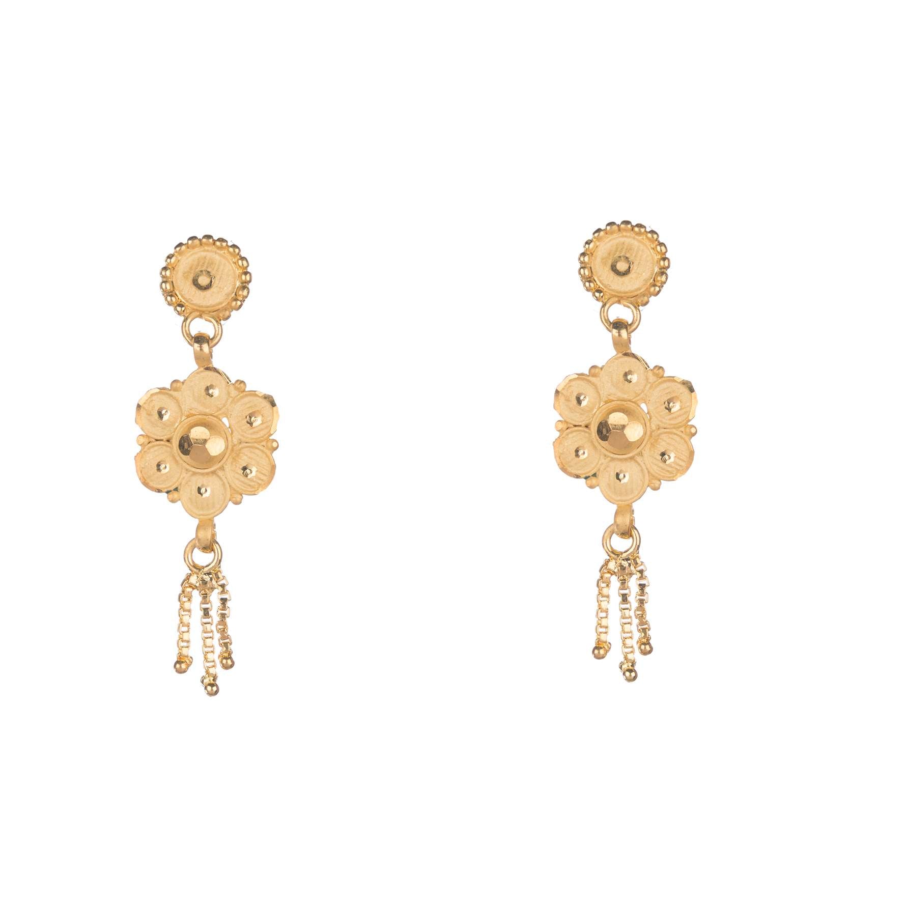 Flower Gal (Gold Plated Necklace Set)