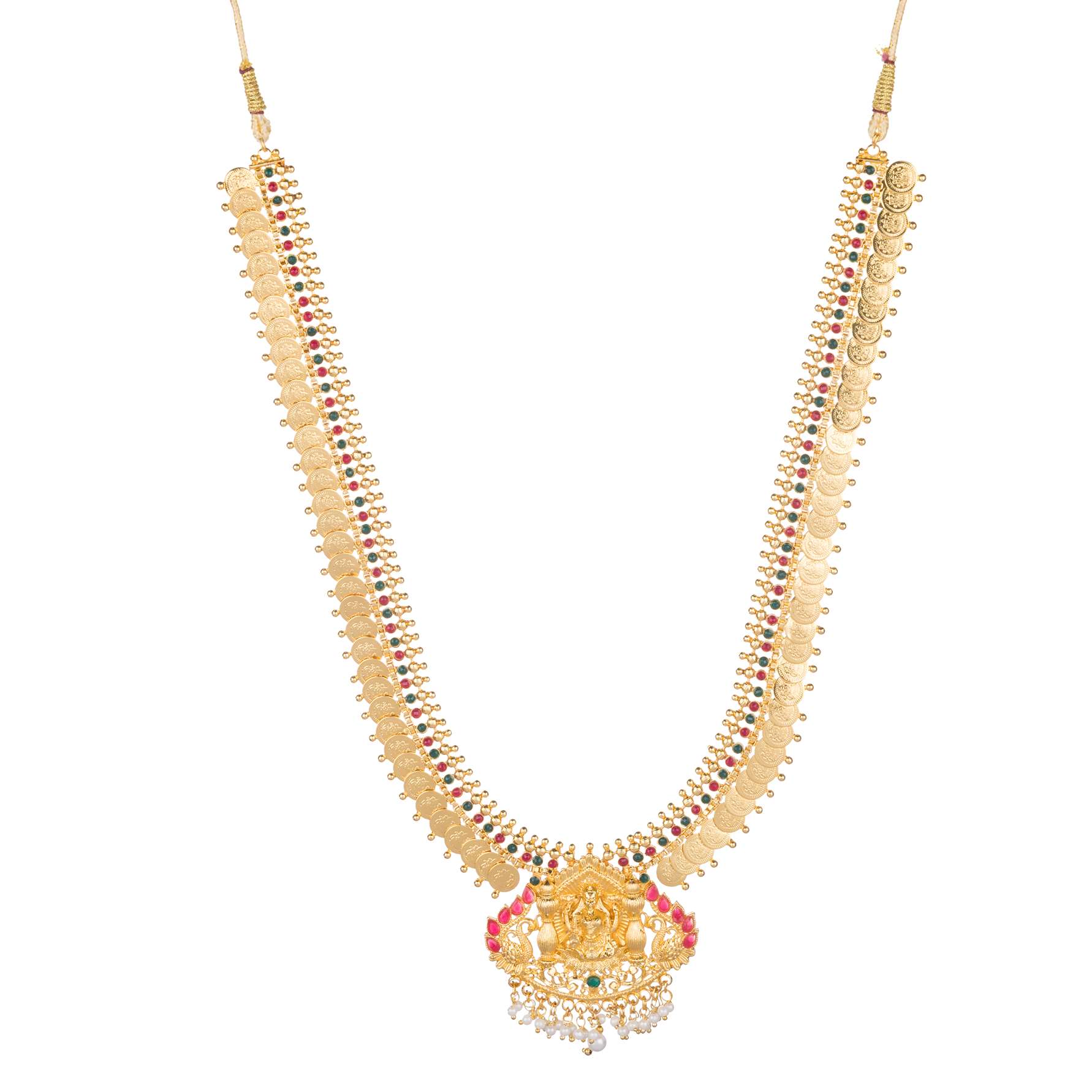 Devika Special South Temple Gold Plated Jewellery