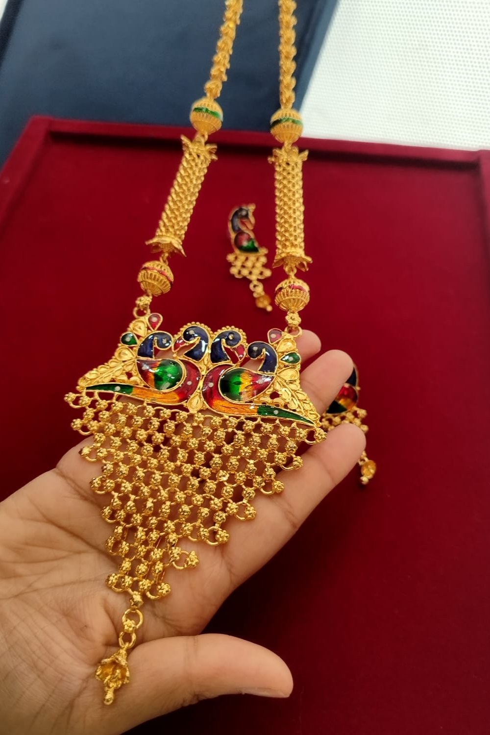 Big Day Things (Gold Plated Sita Har Bridal Necklace set)