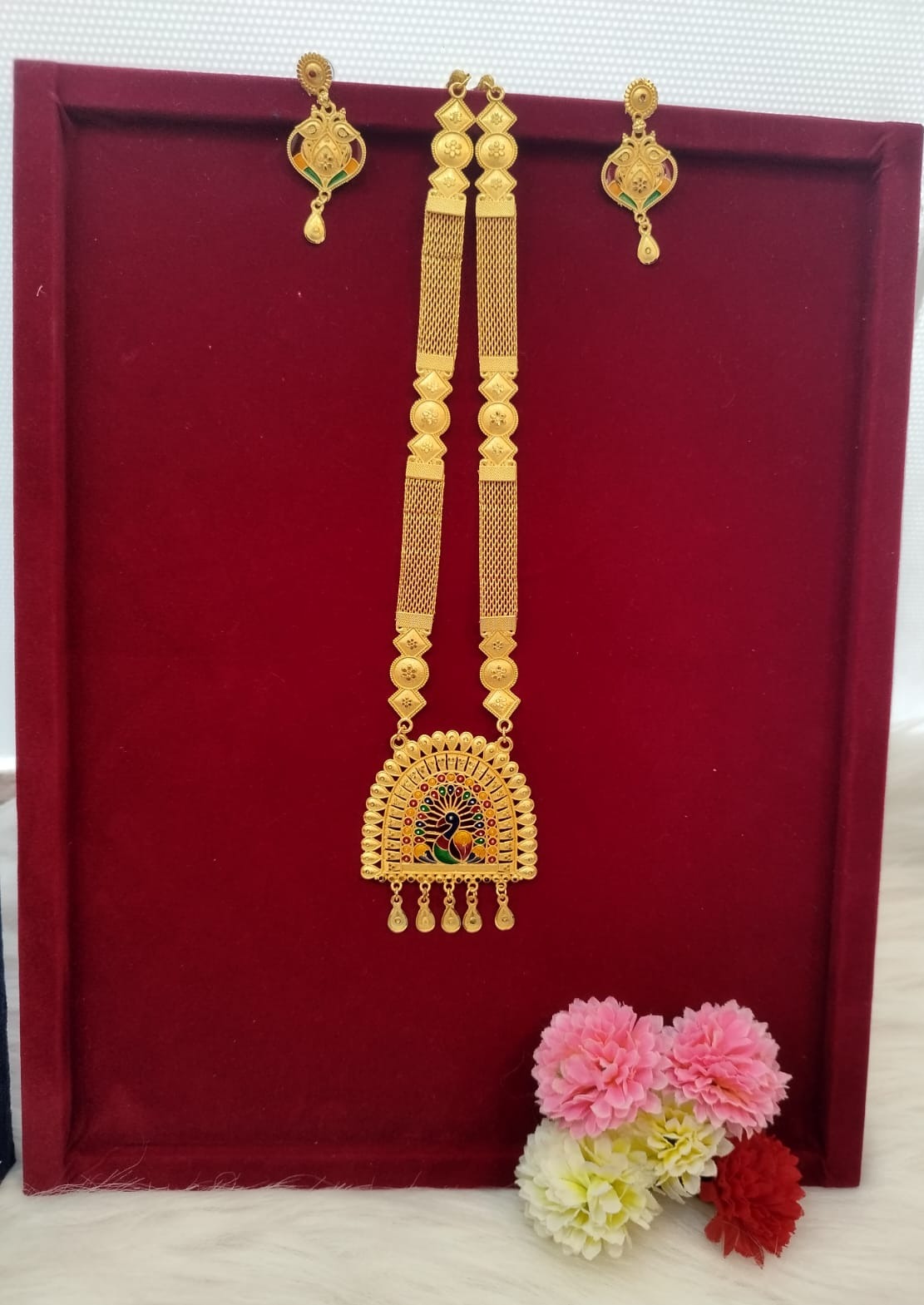 Gold Plated Sita Haar [ Long Chain]