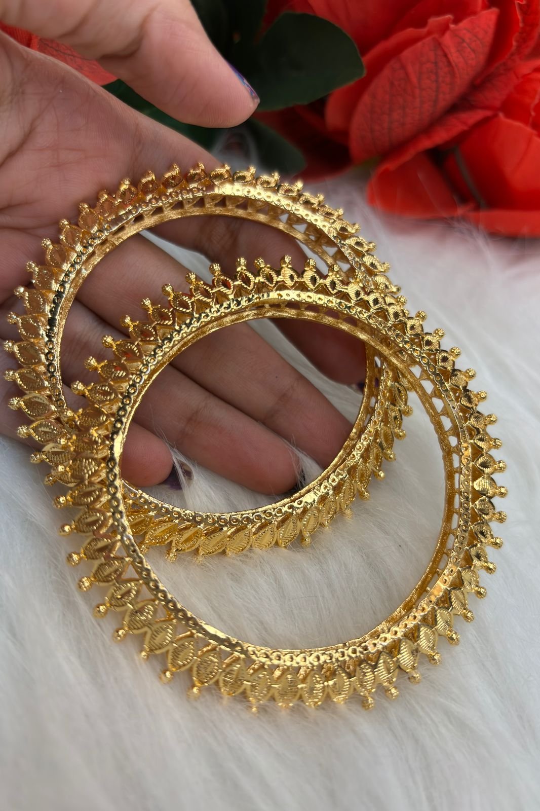 Gold Plated Kankan  Set