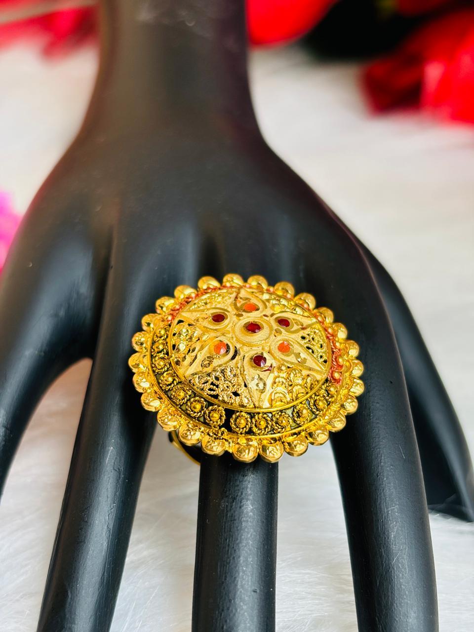 Anamika Special Gold Plated Ring