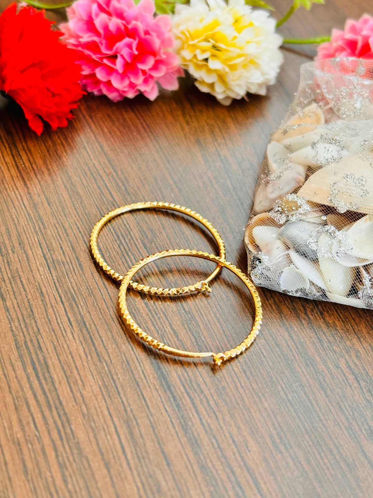 Trendy And Affordable -Gold Plated Earrings