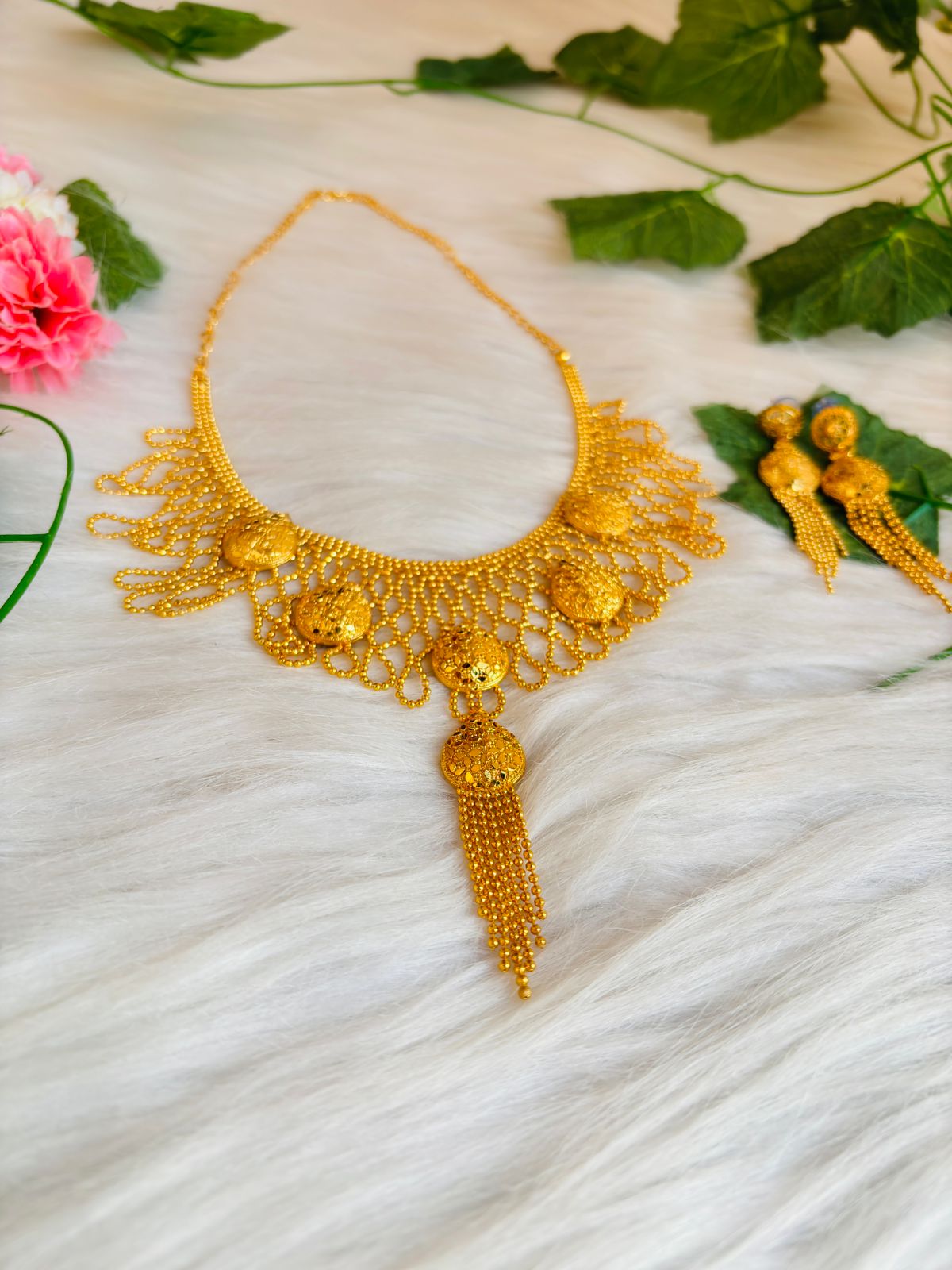 Mangalaya Gold Plated Necklace Set