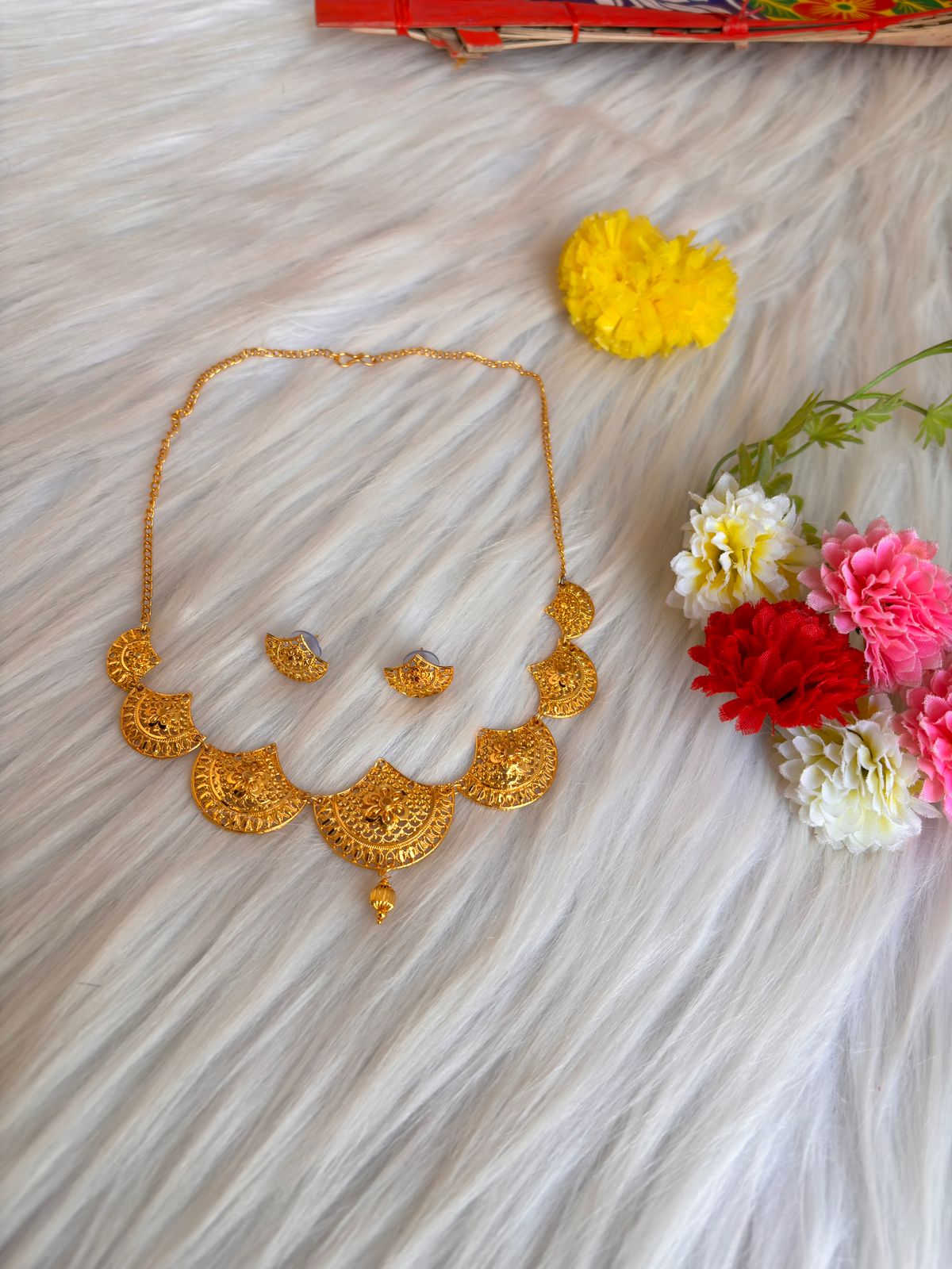 Dreamy Gold Plated Jewellery Set